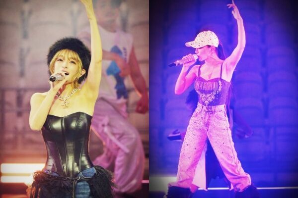 ▲濱崎步上海演唱會遭取消,但仍發文曬出彩排照。(圖/翻攝自Instagram/@a.you)