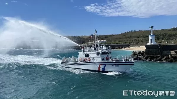 ▲PP-3531艇正式加入第十四(恆春)海巡隊。(圖/恆春海巡隊提供)