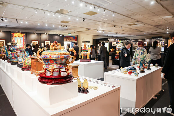 ▲▼ 東森藏寶閣藝術展 。(圖/記者徐文彬攝)