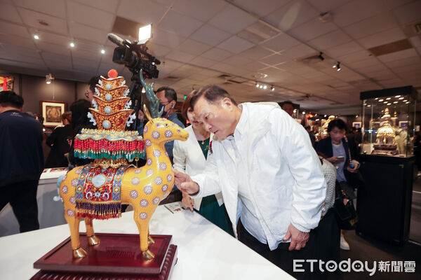 ▲▼ 東森藏寶閣藝術展,王令麟 。(圖/記者徐文彬攝)