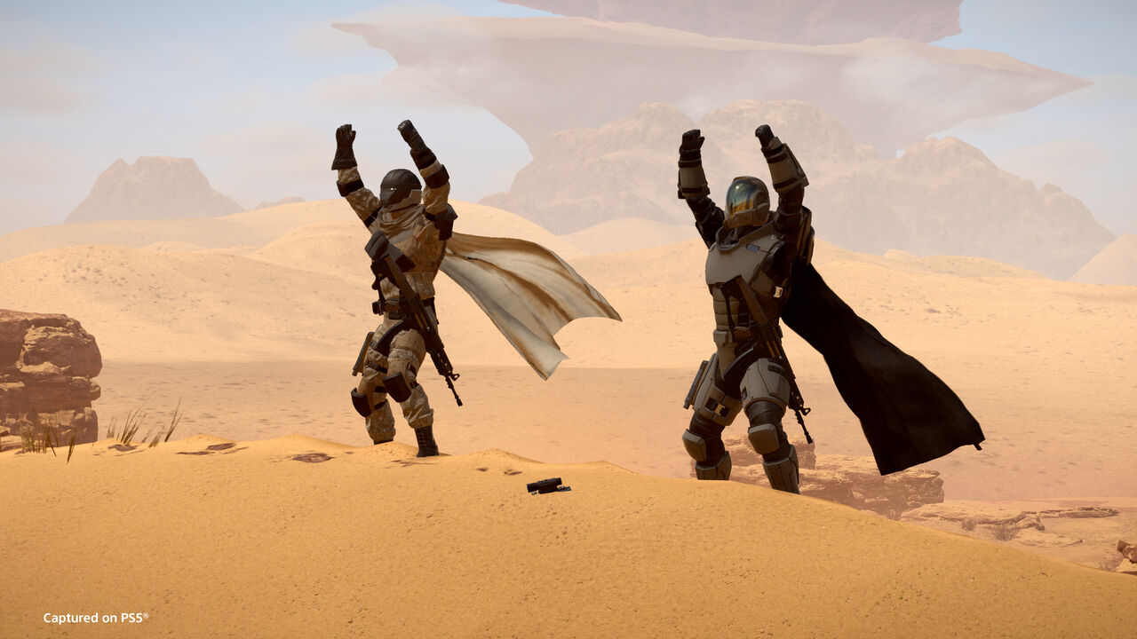 ▲▼《絕地戰兵2》PC版容量大解放。(圖/翻攝自x/@helldivers2)