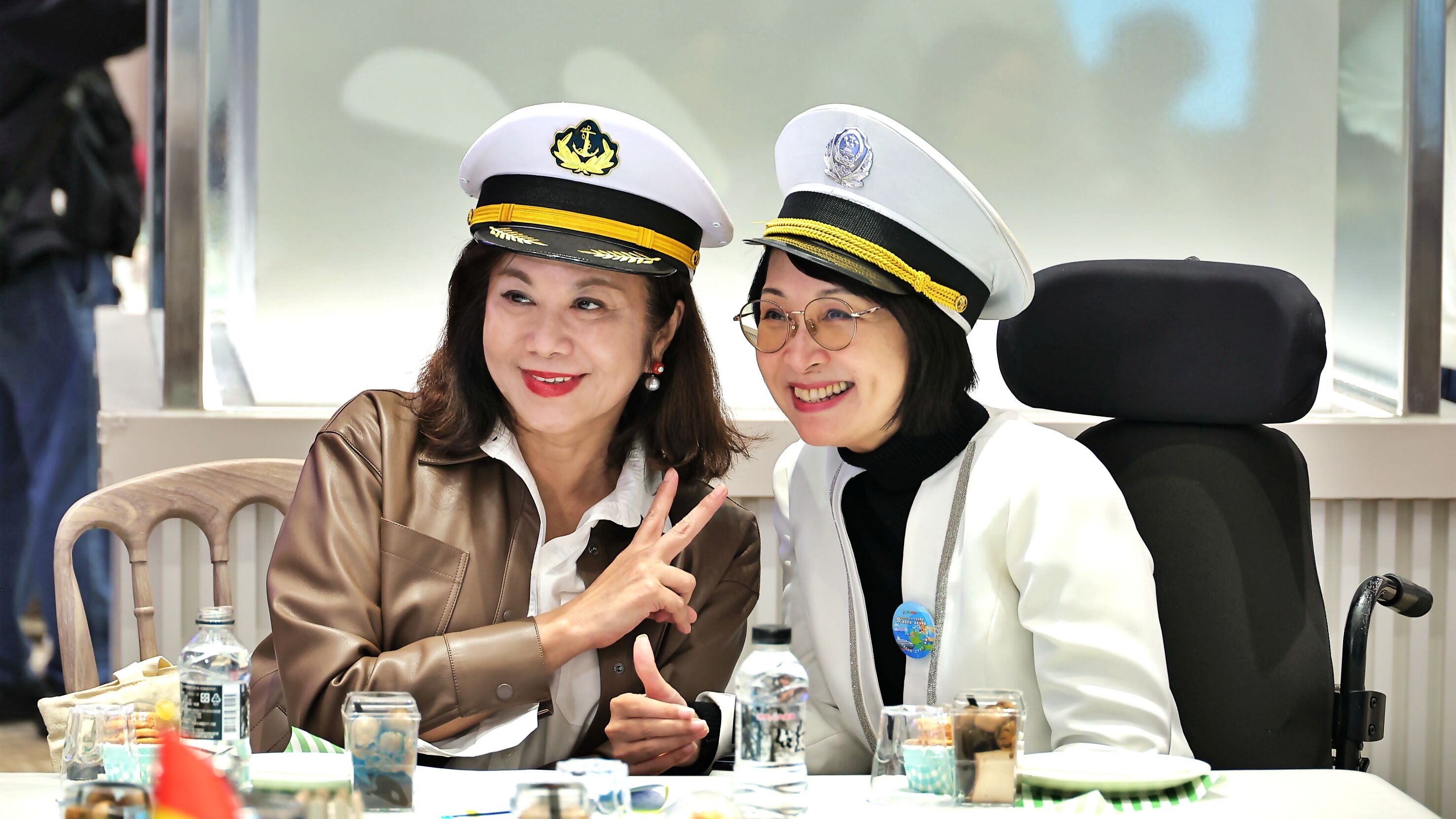 ▲基隆「地中海郵輪舞會」溫暖啟航。(圖/記者郭世賢翻攝)