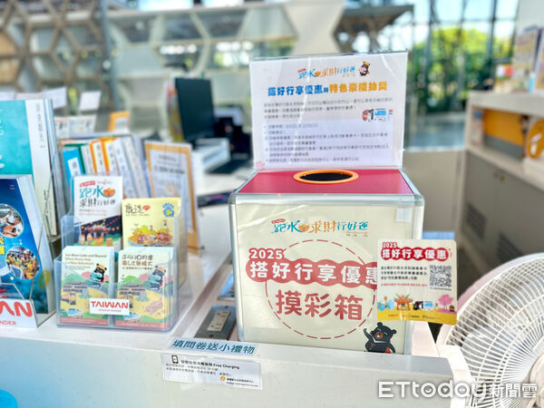 ▲搭乘跑水求財線可享合作店家消費優惠,再加碼集點抽好禮。(圖/參山國家風景區管理處提供,下同)
