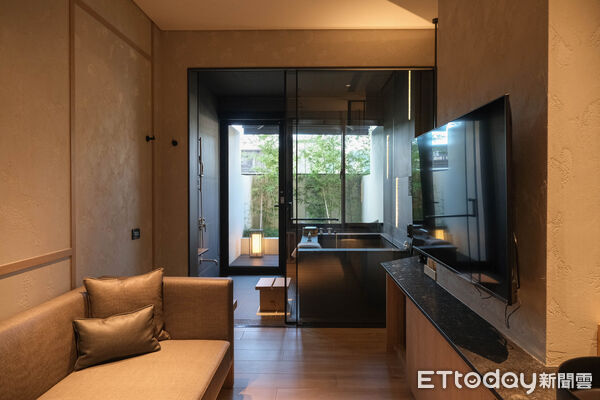 ▲北投晶泉丰旅,泡湯,溫泉飯店。(圖/記者彭懷玉攝)