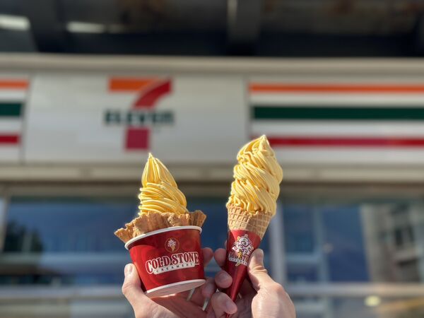 ▲▼酷聖霜霜淇淋推出「芒果慕斯酷聖霜」。(圖/業者提供)