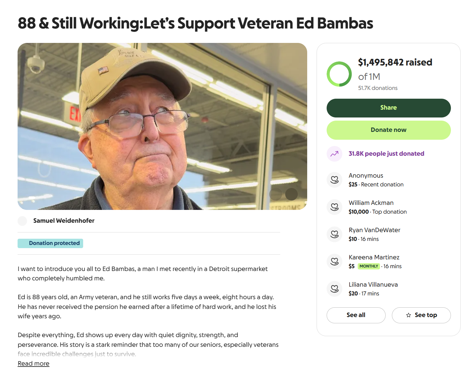 ▲▼ 。(圖/翻攝自GoFundMe)