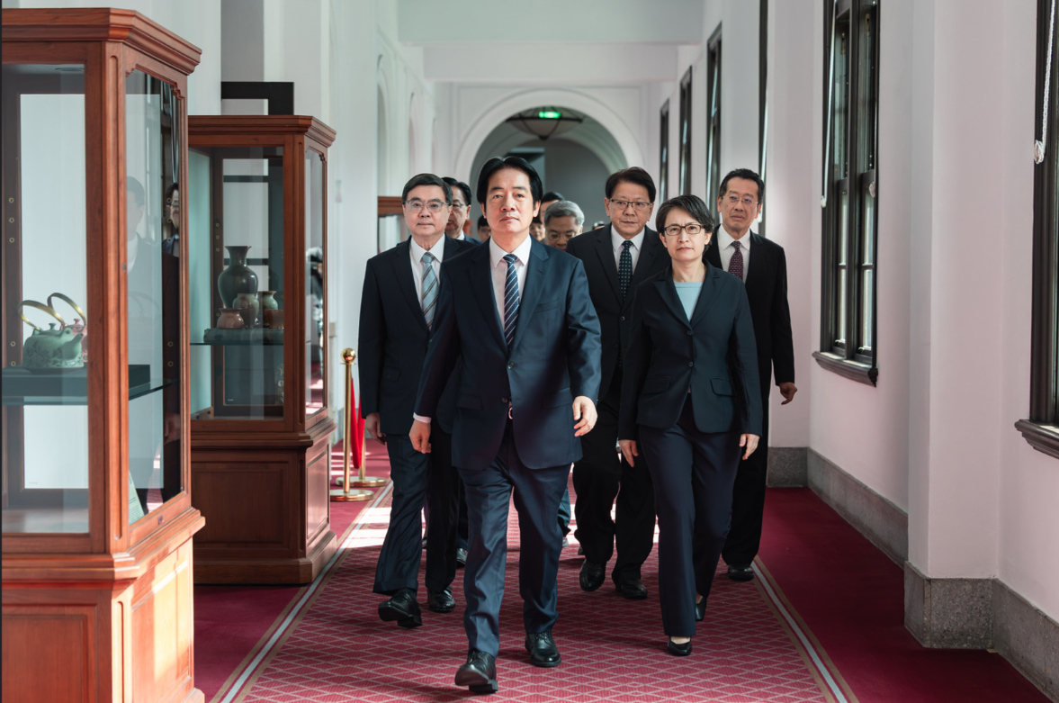 ▲總統賴清德主持「守護民主台灣國安行動方案」記者會。(圖/總統府提供)