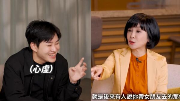 ▲▼Joeman被吳淡如逼問新戀情默認了。(圖/翻攝自吳淡如人生實用商學院YT頻道)