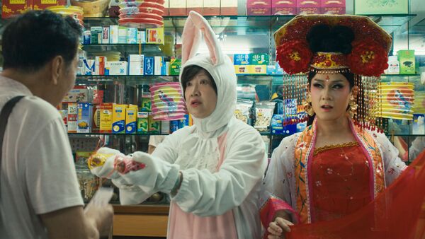 ▲《好孩子》原型人物阿真,在映後座談分享照顧失智症母親的過程。(圖/甲上提供)