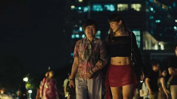 ▲《好孩子》原型人物阿真,在映後座談分享照顧失智症母親的過程。(圖/甲上提供)