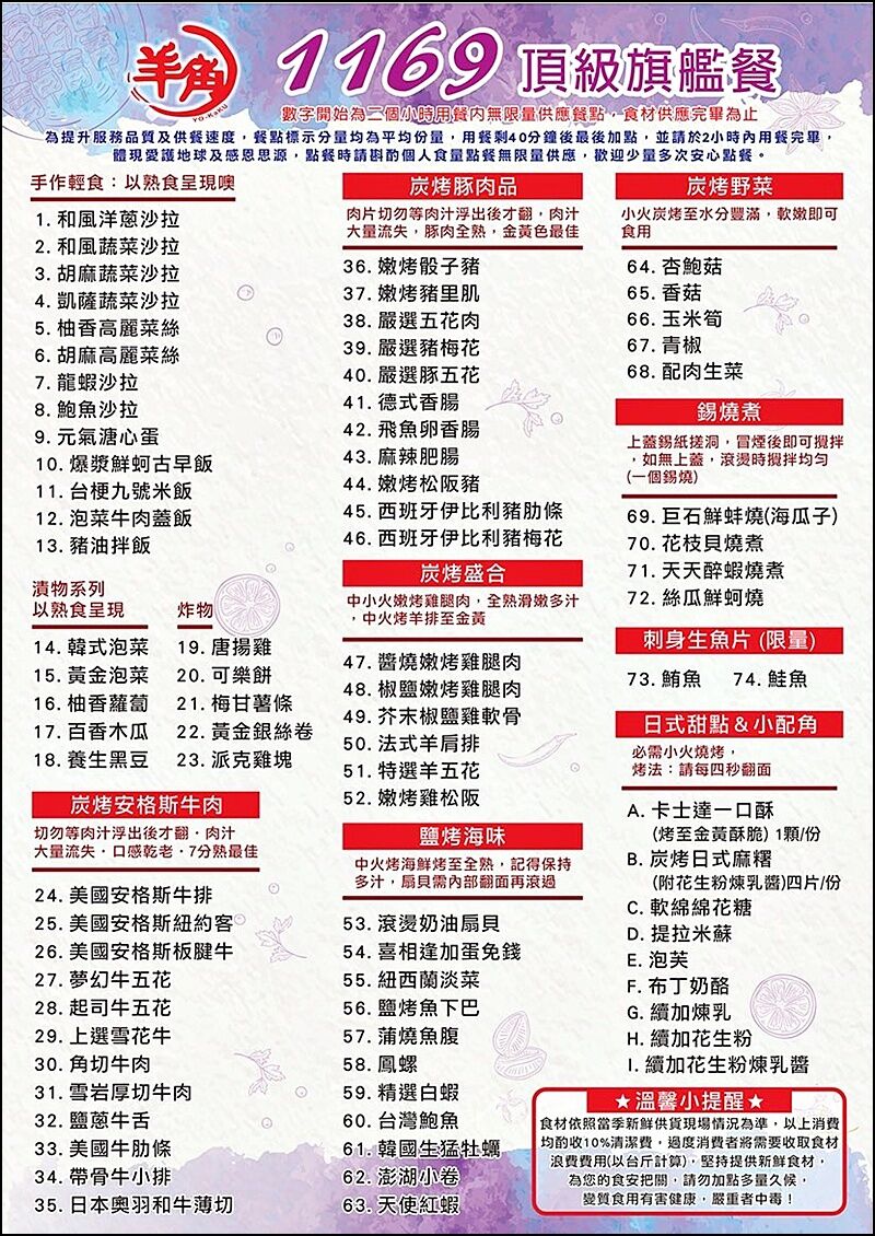 ▲▼台中燒肉吃到飽869起!「羊角炭火燒肉」爽嗑日本A5和牛、牛舌、泰國活蝦、生啤等百種食材無限續。(圖/部落客商妮提供)