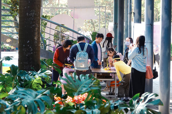 ▲埔里化身冬日「花之都」!南投花卉嘉年華登場,地景花毯、巨型花藝裝置一次看。(圖/南投縣政府)