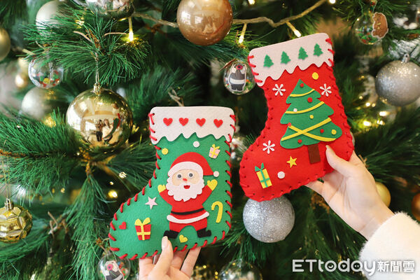 ▲和逸飯店•台南西門館今年以「童話聖誕村」為主題打造濃厚節慶氛圍。(記者林東良翻攝,下同)