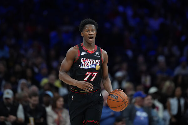 ▲▼勇士格林;七六人探花艾奇康。(圖/達志影像/美聯社)