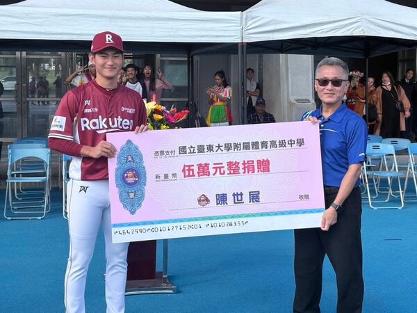 ▲樂天桃猿陳世展、李育朋。(圖/喬吉運動提供)