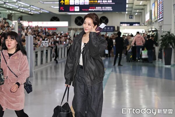 ▲▼ 2025 AAA小港機場接機,車珠英 。(圖/記者徐文彬攝)