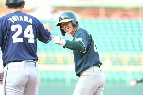 ▲小鷹葵獲選單場MVP 。(圖/中職提供)