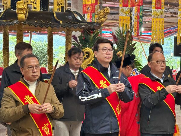 ▲石門桃源殿水官大帝聖誕千秋。(圖/新北市民政局提供)