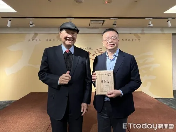 ▲▼戲劇《我們六個》的老三林作逸,今天獲得2025寶佳教育大愛獎。(圖/記者許敏溶攝)