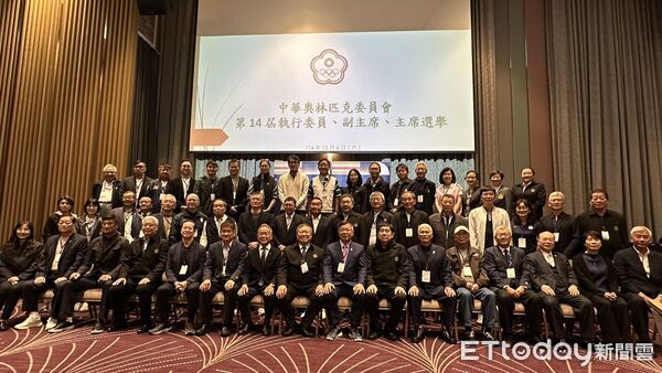 ▲中華奧會主席改選,蔡家福順利當選成為新任主席。(圖/記者杜奕君攝)