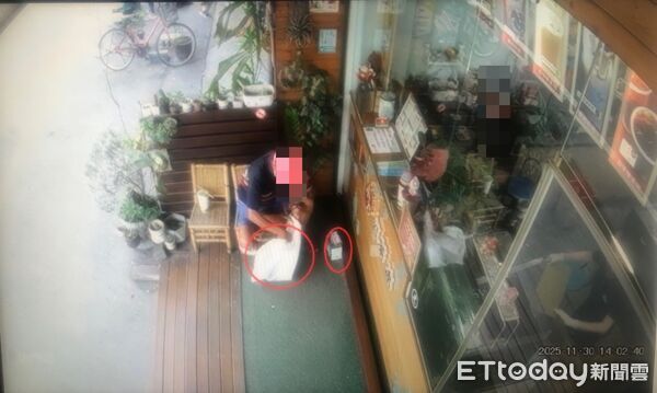 ▲蔡男涉嫌行竊飲料店捐款箱被里港警方查獲送辦。(圖/記者陳崑福翻攝)