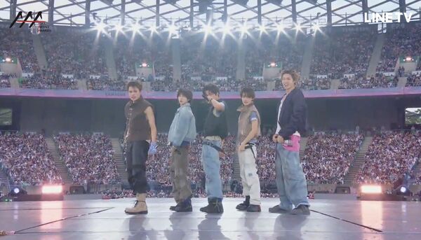 ▲▼▲CORTIS登台演出全場嗨翻。(圖/翻攝自LINE TV)