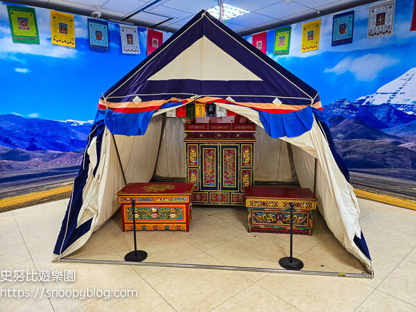 ▲▼西藏雪頓節文化活動體驗「蒙藏文化館」,面具DIY、免費藏服體驗。(圖/部落客史努比提供)