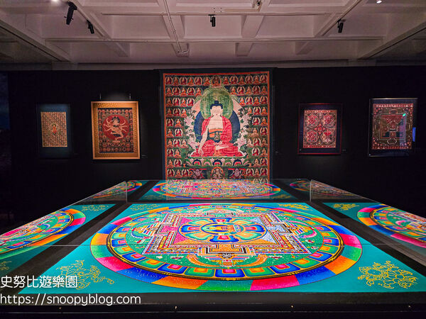 ▲▼西藏雪頓節文化活動體驗「蒙藏文化館」,面具DIY、免費藏服體驗。(圖/部落客史努比提供)