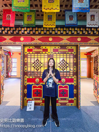 ▲▼西藏雪頓節文化活動體驗「蒙藏文化館」,面具DIY、免費藏服體驗。(圖/部落客史努比提供)