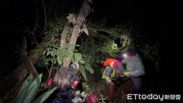 ▲仁愛鄉迷途登山客平安脫困,警消聯合搜救成功。(圖/記者高堂堯翻攝)