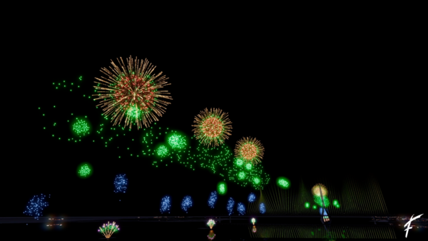 ▲閃耀新北1314跨河煙火。(示意圖/新北市高灘處提供)