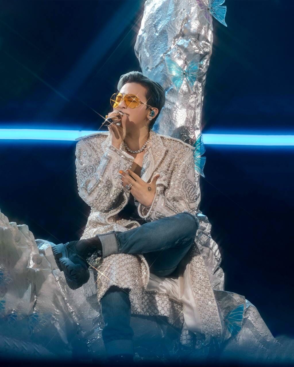 ▲▼ GD耳環 。(圖/翻攝IG)