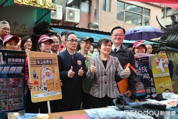 ▲內政部啟動全民安全宣講 基隆慶安宮首站強化社區韌性。(圖/記者郭世賢翻攝)