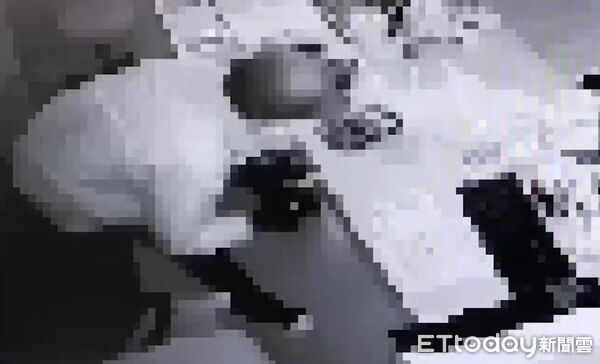 ▲▼詹嫌連續兩天跑到同一棟大樓,闖日料店、醫美診所行竊。(圖/記者邱中岳翻攝)