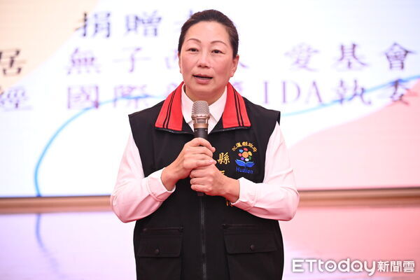 ▲▼前監察院長王建煊號召各界善心力量,捐贈總值超過新台幣127萬元整。(圖/花蓮縣政府提供,下同)