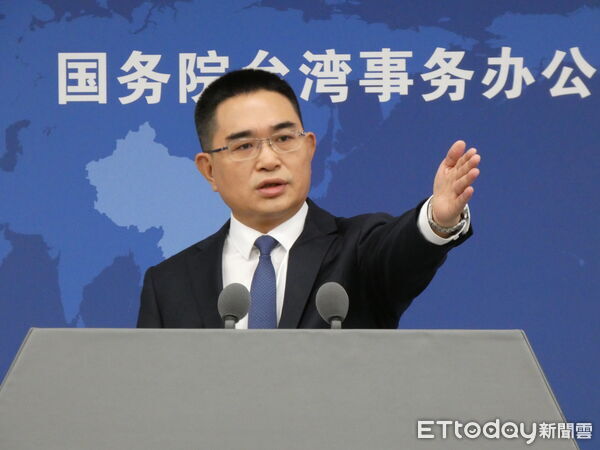 ▲▼大陸國台辦發言人陳斌華。20251210(圖/記者陳冠宇攝)