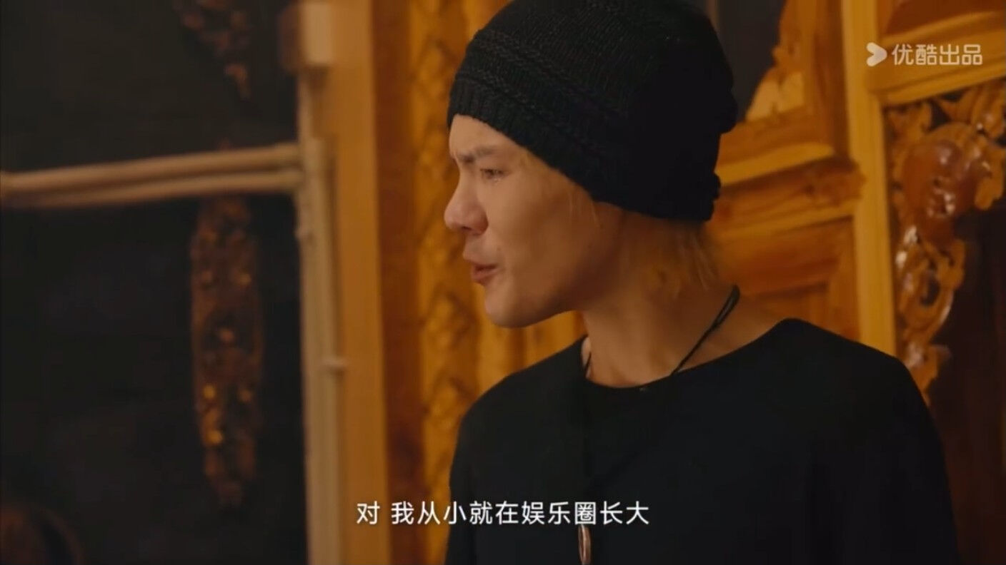 ▲▼向佐痛哭哽咽「演藝圈很恐怖」 發言引揣測退圈。(圖/翻攝自微博)