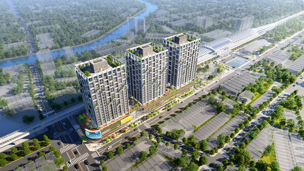 ▲▼ 屏東車站東側都更案 。(圖/達麗提供)