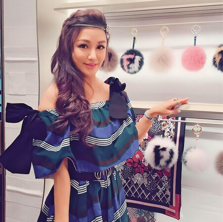 李珍妮放眼全球,透過友人牽線,打算前進中東和富商促進經濟發展。(翻攝自GTZ Fashion Group Taiwan粉專)