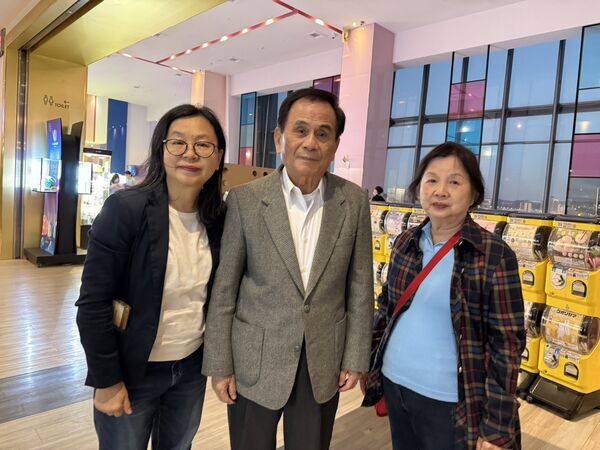 ▲邱垂亮教授的親弟弟邱勝男。(圖/牽猴子提供)