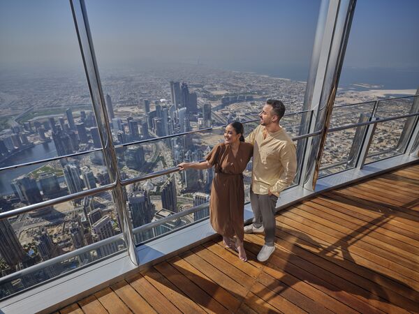 ▲▼世界第一高塔哈利法塔。(圖/KKday提供)