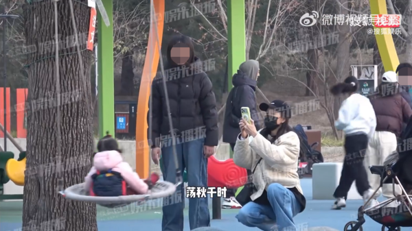 ▲▼《琅琊榜》王鷗帶2歲童出門被拍! 孕期「男友偷腥」時間點吻合。(圖/翻攝自微博/搜狐娛樂)