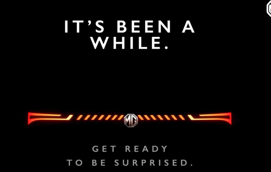 ▲MG Hector於印度釋出預告,將於近期推出小改款。(圖/翻攝自MG)