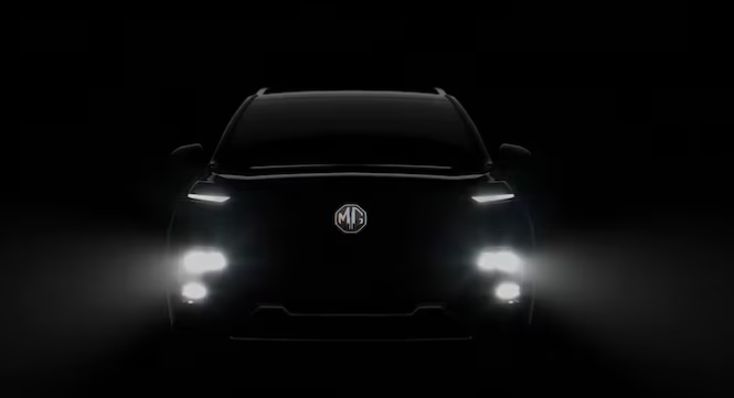 ▲MG Hector於印度釋出預告,將於近期推出小改款。(圖/翻攝自MG)