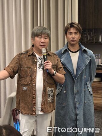 ▲余天透露罹患攝護腺癌。(圖/記者葉文正攝)