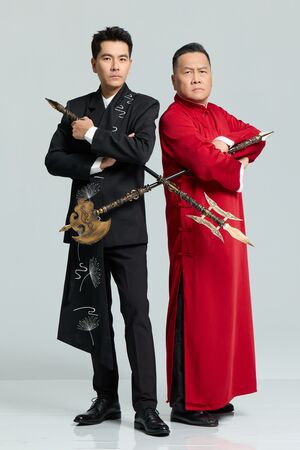 ▲王傳一、朱德剛主演《壹加一剛好比三小》,驚喜宣布脫口秀嘉賓。(圖/嚞娛樂提供)