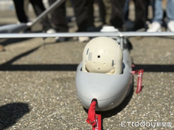 ▲▼ 長距離偵監無人機 。(圖/記者翁伊森攝)