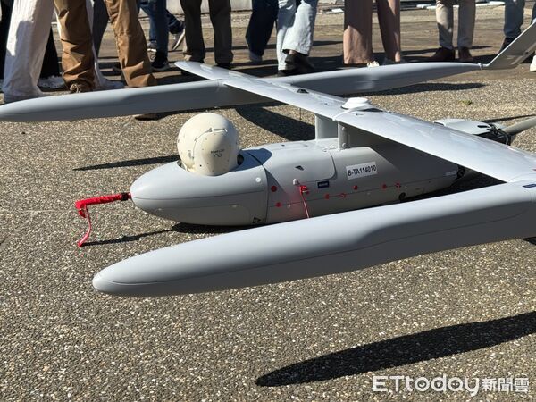 ▲▼ 長距離偵監無人機 。(圖/記者翁伊森攝)