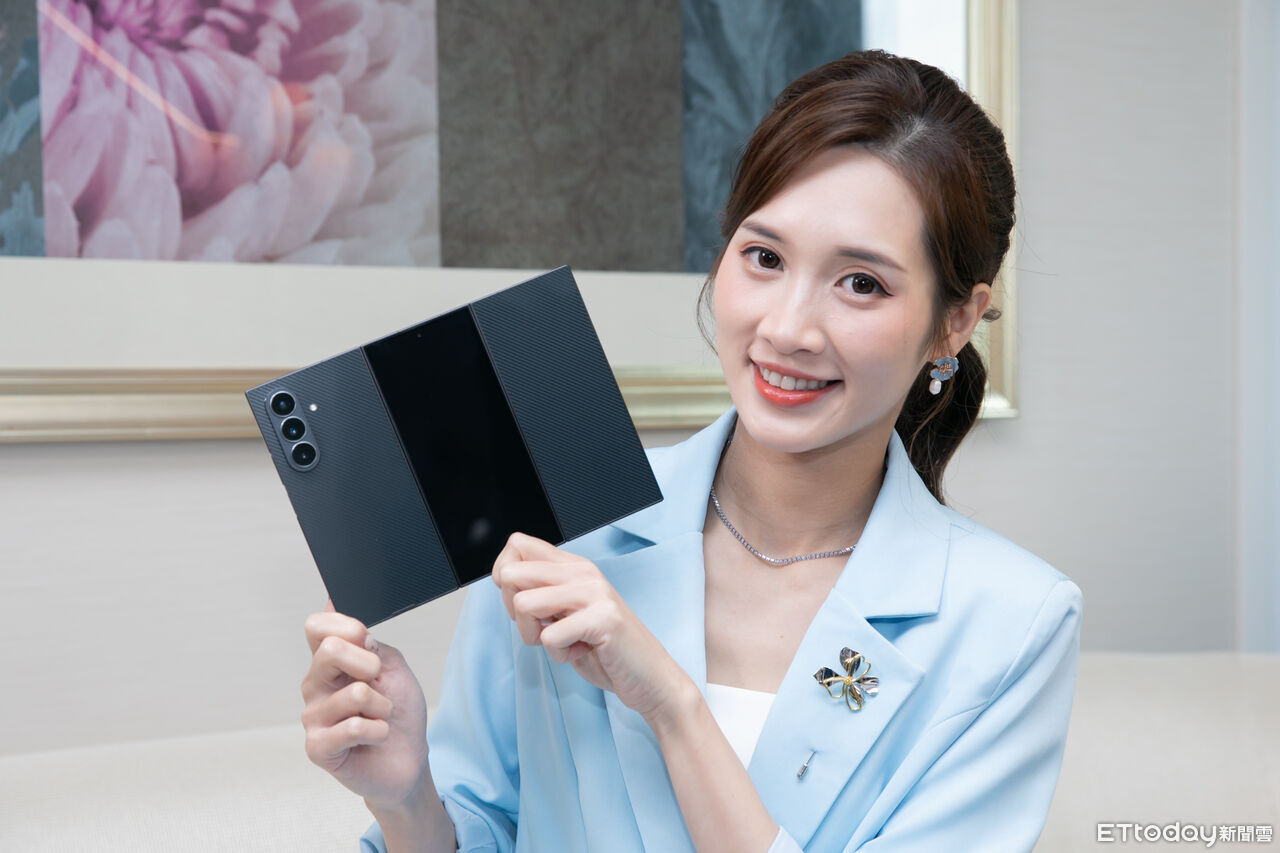 ▲▼三星新形態摺疊新機Galaxy Z TriFold 搶先鑑賞會。(圖/記者周宸亘攝)