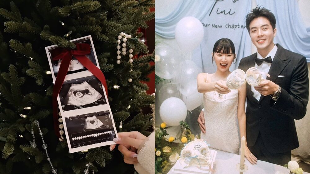 ▲簡廷倪懷孕。(圖/翻攝自Instagram/tinichien)